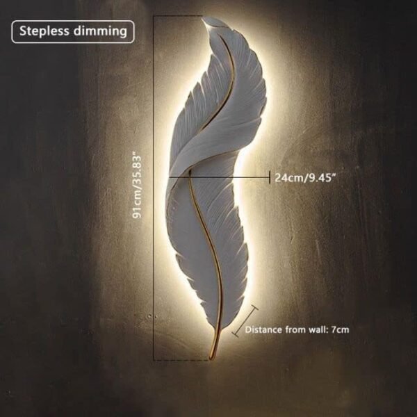TWILIXO Feather Wall Light - Image 2