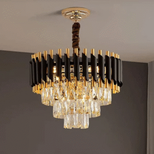 TWILIXO 400 MM Black Mamba Round Chandelier