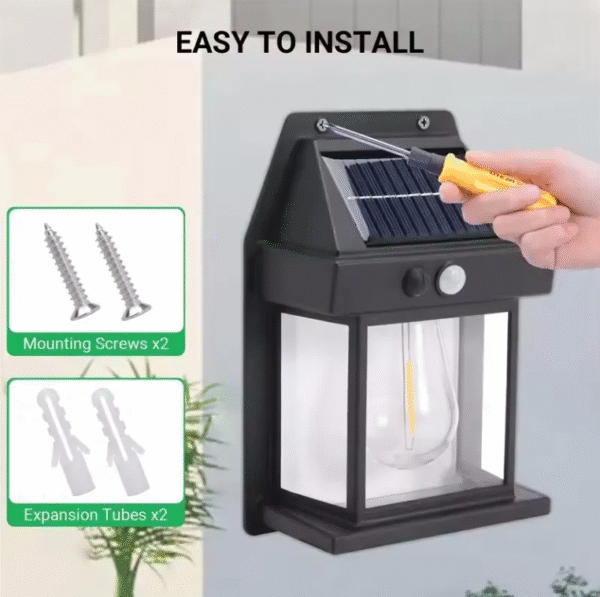 TWILIXO SINGLE BULB SOLAR WALL LIGHT - Image 7