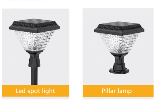 TWILIXO LED OUTDOOR WATERPROOF IP65 SOLAR-POWERED PATHWAY FENCE LAMP FOR GARDEN & LAWN BURIED GROUND LANDSCAPE LIGHT - Image 10