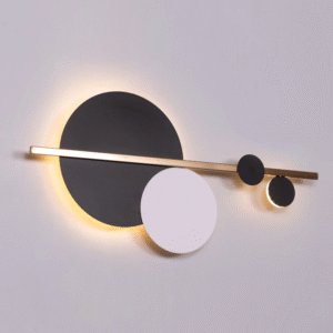 LED Four Rings Wall Light