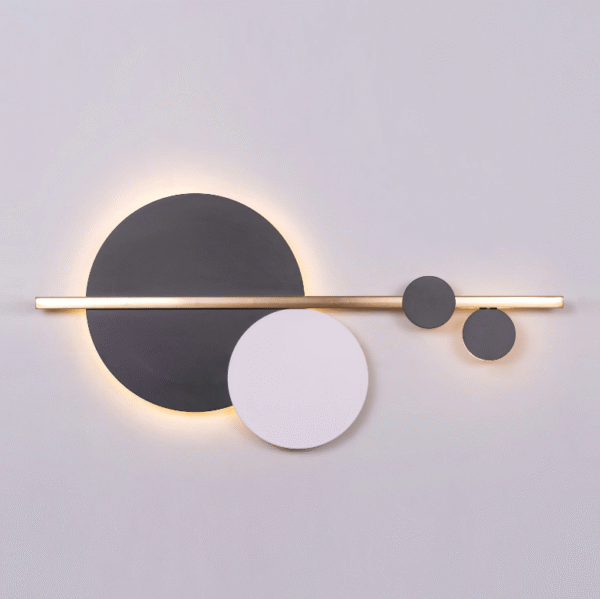 LED Four Rings Wall Light - Image 2