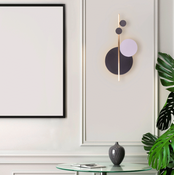 LED Four Rings Wall Light - Image 3