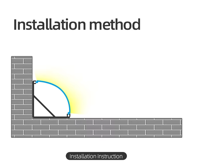 TWILIXO 16 x 16mm Corner Aluminium Profile Light Channel - Image 6
