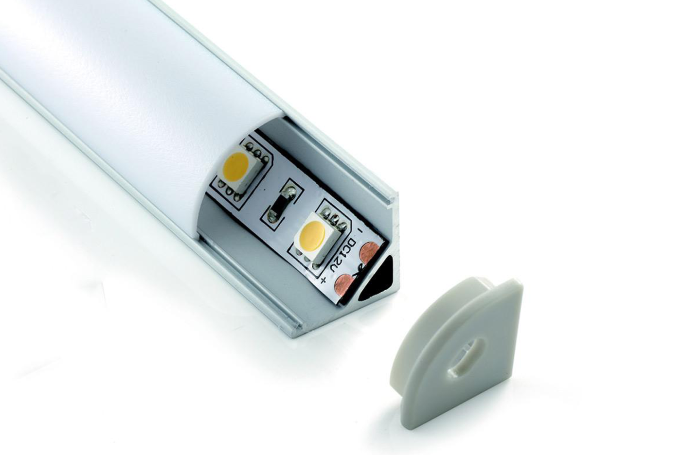 TWILIXO 16 x 16mm Corner Aluminium Profile Light Channel - Image 3