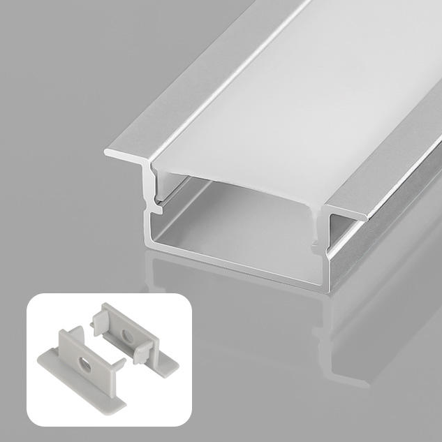 TWILIXO 20 x 10mm Recessed Aluminium Profile Light Channel - Image 4