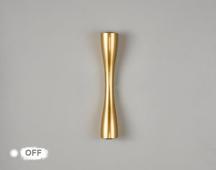 TWILIXO 6 WATT OUTDOOR GOLD LADY FIGURE FACADE WALL LIGHT - Image 3