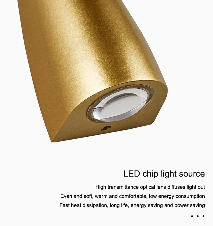 TWILIXO 6 WATT OUTDOOR GOLD LADY FIGURE FACADE WALL LIGHT - Image 7