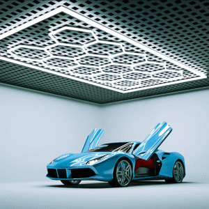 TWILIXO Garage Hexagon LED Light System