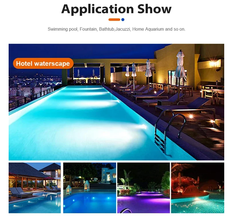 TWILIXO 24 Watt Pool LED Light - IP68 Rated - Image 11