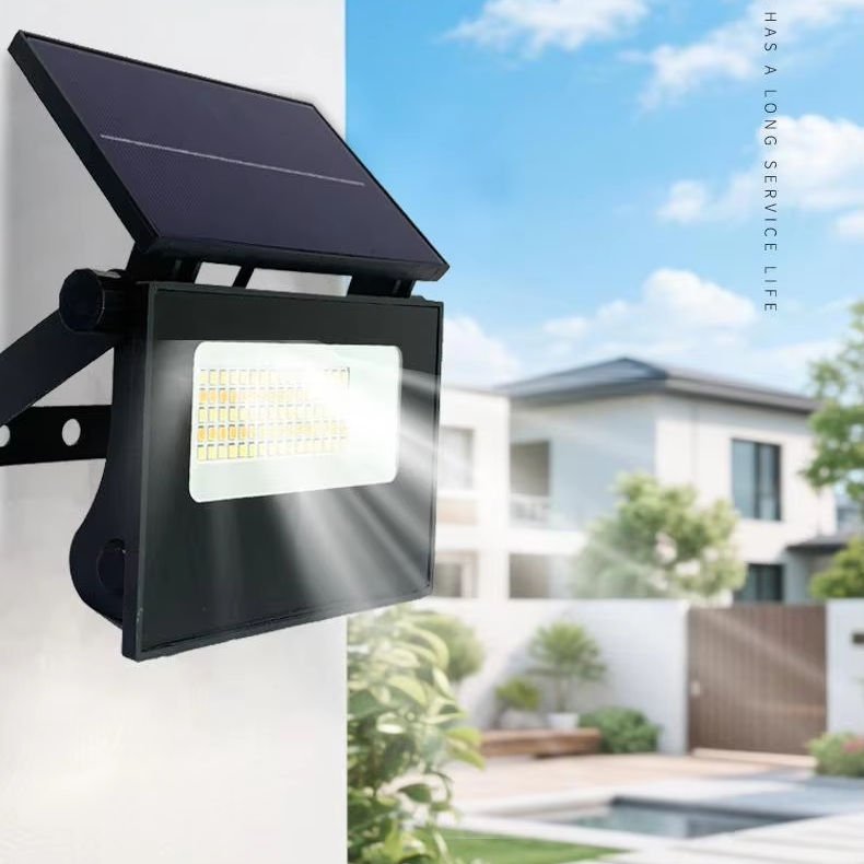 TWILIXO Solar Flood Light – Outdoor Waterproof LED Security Light